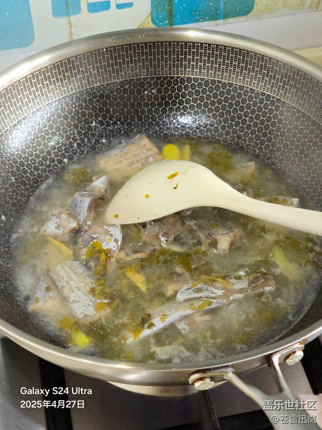 【我自己做的美食】雪菜帶魚