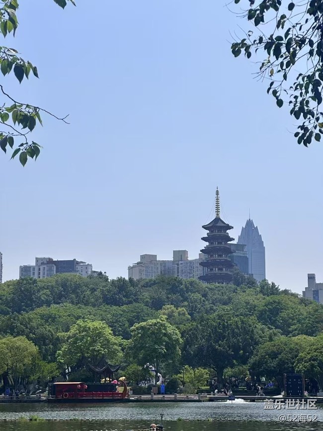 【帶上折疊屏過(guò)五一】公園