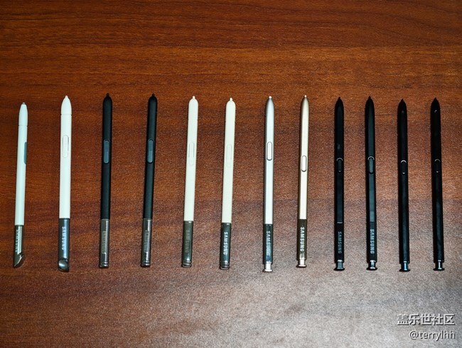 Note系列中的十二臺手機合集