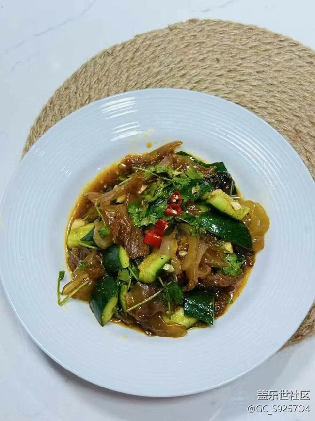 【小滿味滿】涼拌海蜇頭