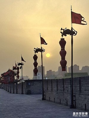 【城市漫步】+?漫步西安城墻