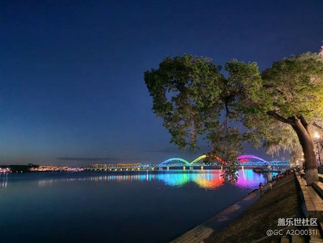 【鵬城夜景】松花江畔
