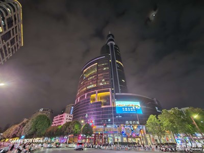 【三星手機(jī)里的夜】佛山市中心祖廟商圈地標(biāo)百花廣場(chǎng)的夜