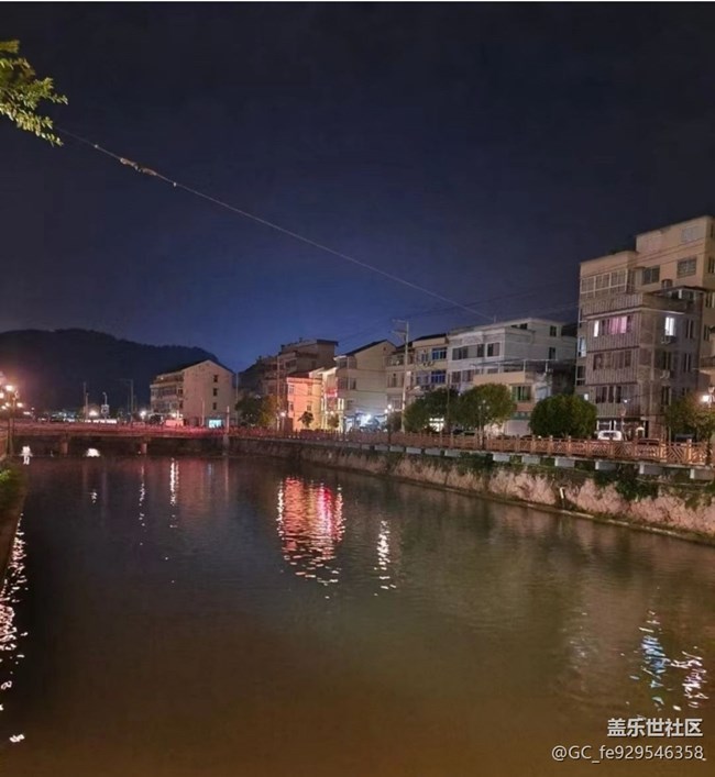 【鵬城夜景】家鄉(xiāng)廊橋