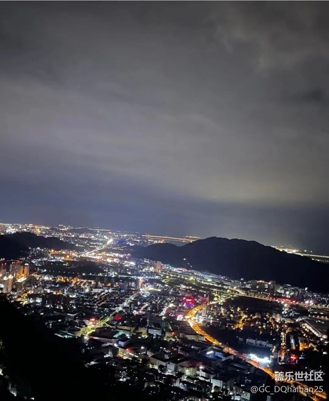 【鵬城夜景】俯瞰夜景