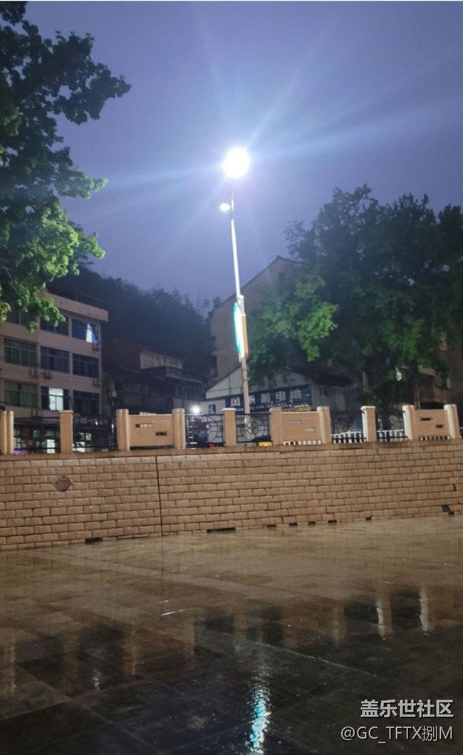 【鵬城夜景】雨夜