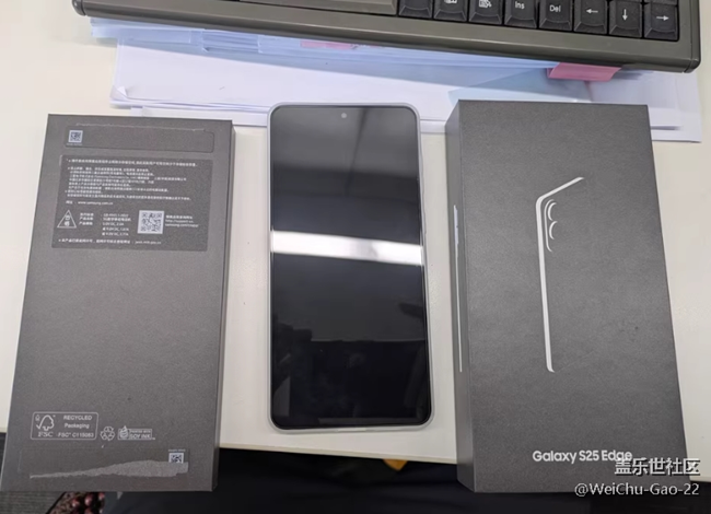 Galaxy S25 Edge曬單時刻