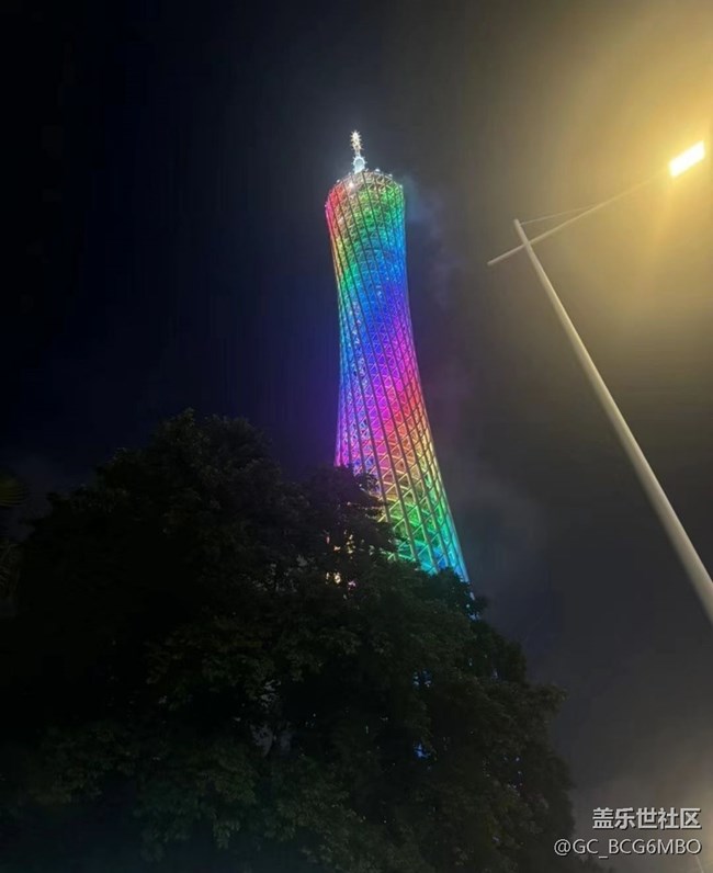 【鵬城夜景】廣州塔