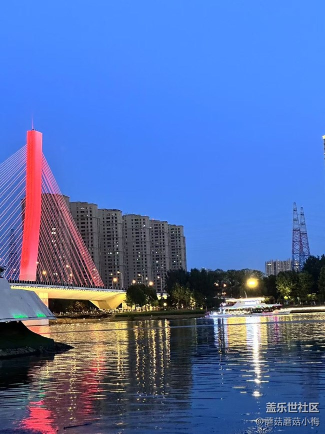 【盛京夏夜】渾河游輪美景