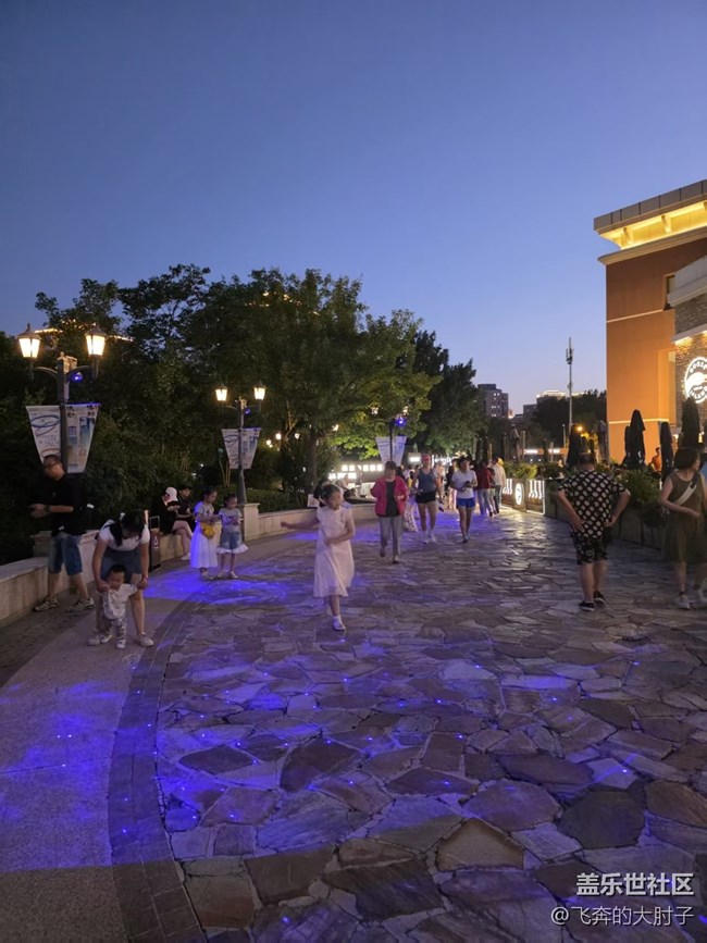 【藍(lán)港的夜】璀璨的歐式小鎮(zhèn)