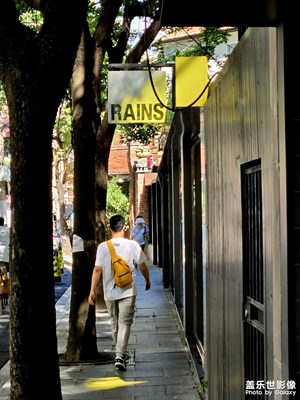 炎炎夏日，尋常的路