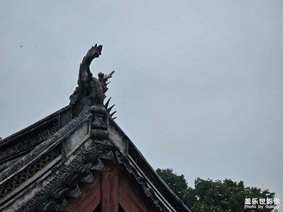 梅雨中的報(bào)國(guó)寺