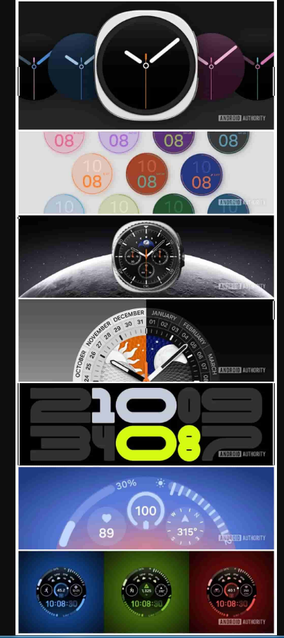 Galaxy Watch 8 表盤展現(xiàn)了三星迄今為止最時(shí)尚的設(shè)計(jì)