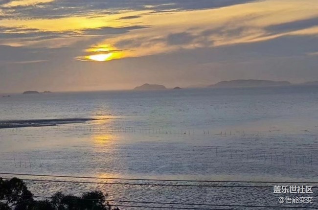 【雨過天晴】夕陽