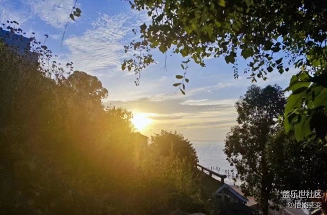 【雨過天晴】夕陽