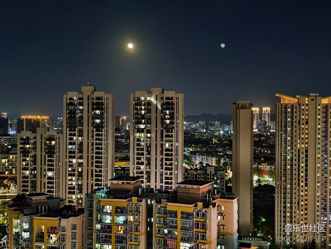 【消失的日落】城市暮色與月夜