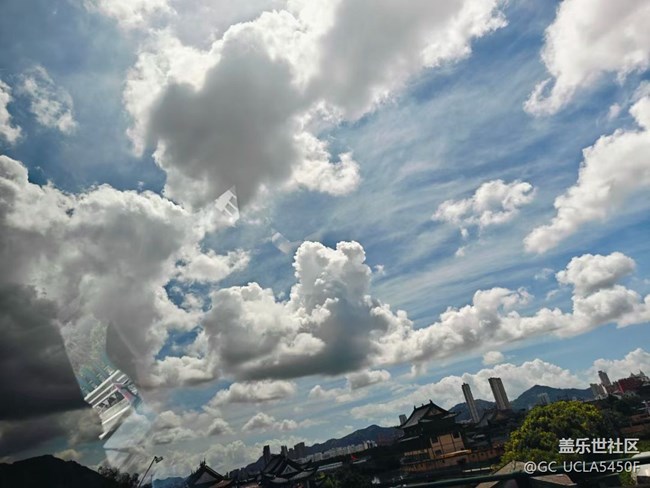 【雨過天晴】云