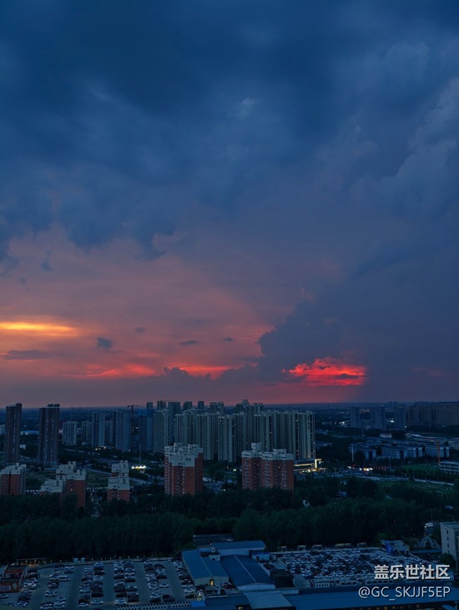 【消失的日落】云的城市漫游