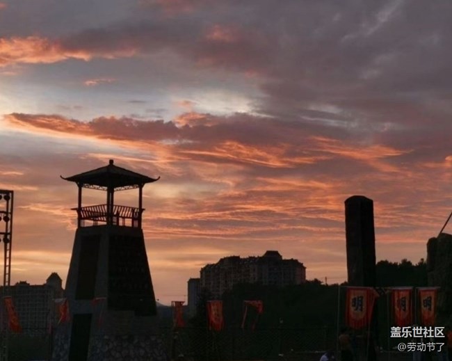 【雨過(guò)天晴】晚霞