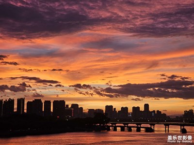 【遠(yuǎn)與近】落日晚霞