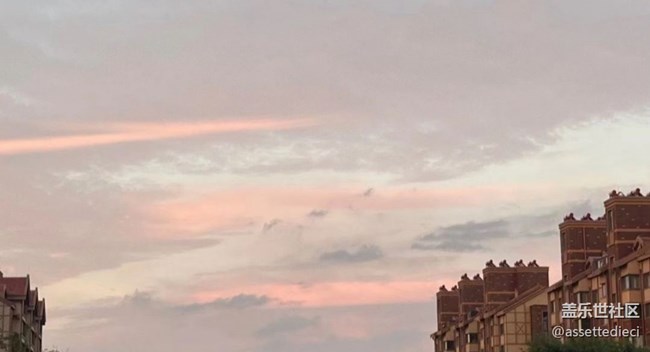 【雨過天晴】火紅的天空