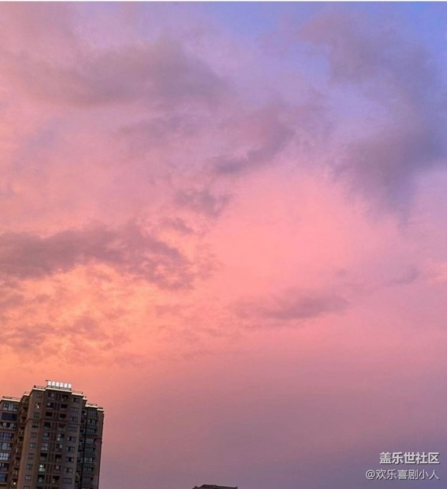 【雨過天晴】粉色天空