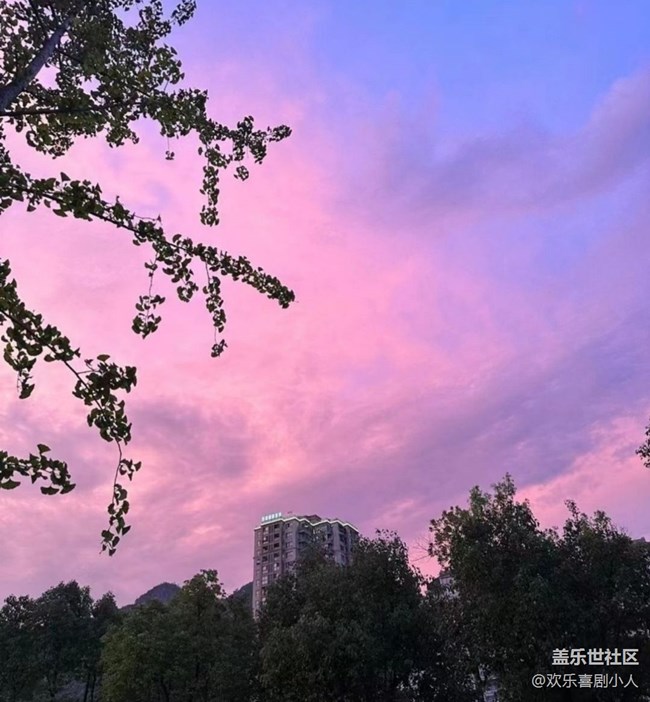 【雨過天晴】粉色天空