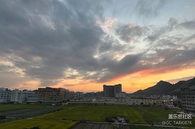 【雨過天晴】晚霞