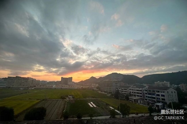 【雨過天晴】晚霞