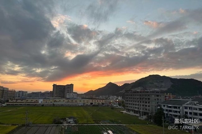 【雨過天晴】晚霞