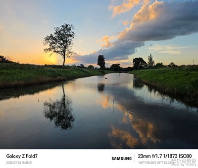 【尋找靈感】+fold7鏡頭下的傍晚