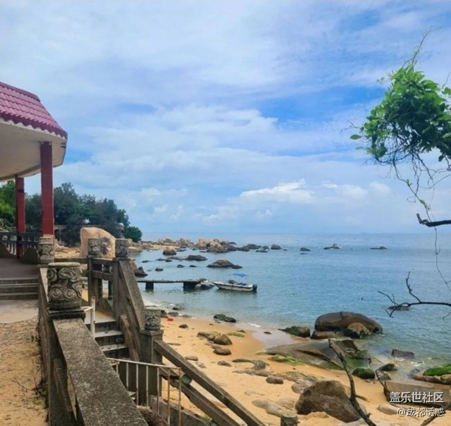 【雨過天晴】海灘的天空