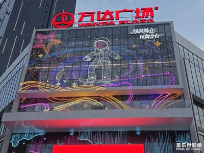 【用鏡頭安利一條街 】+夕陽與萬達