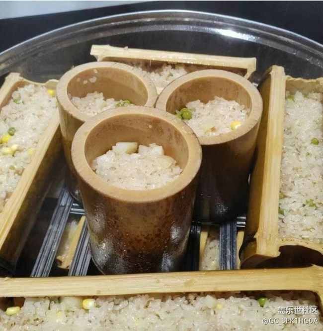 【宴坐秋庭】竹筒飯