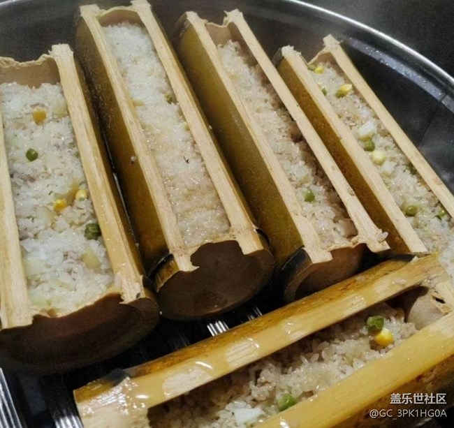 【宴坐秋庭】竹筒飯