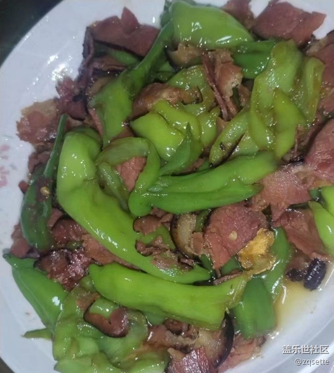 【宴坐秋庭】辣椒炒臘肉