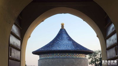 入冬第一場雪去天壇打卡
