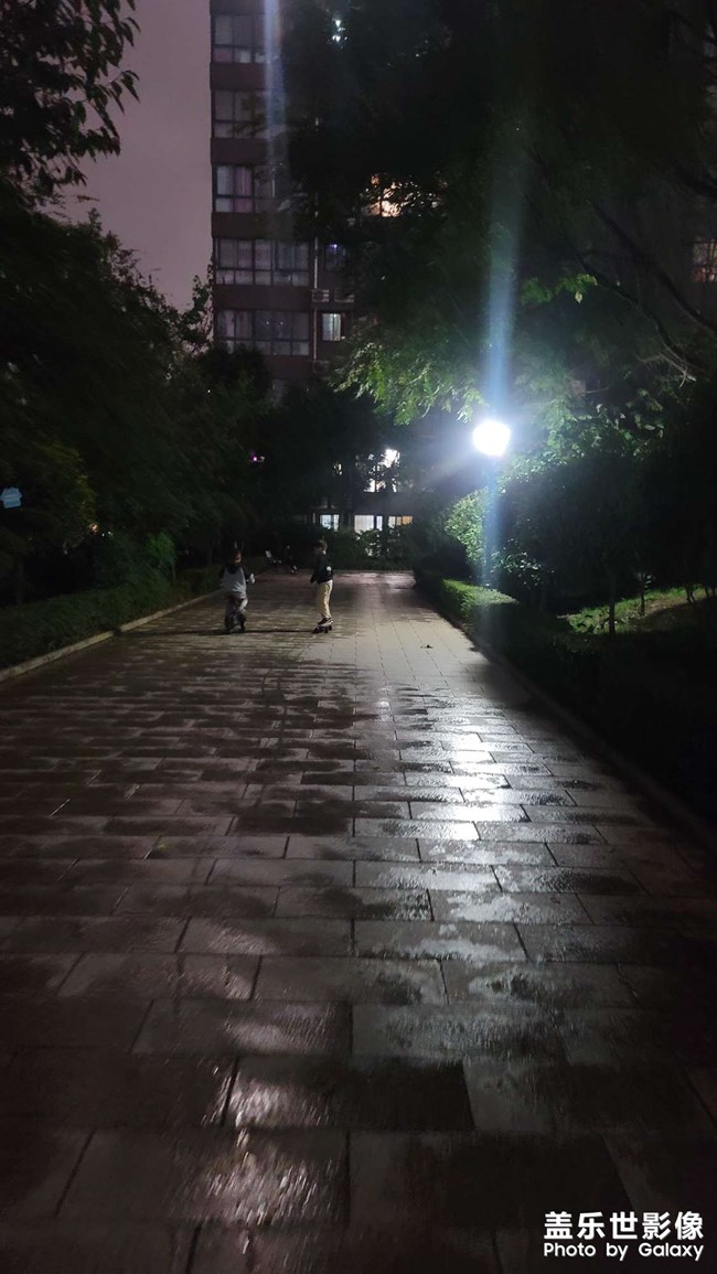 夜光也清晰