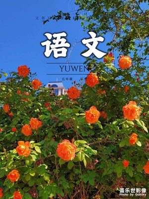 不小心拍到了語文課本封面