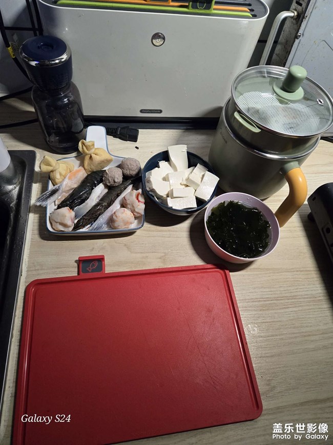 今日教程：海鮮豆腐湯