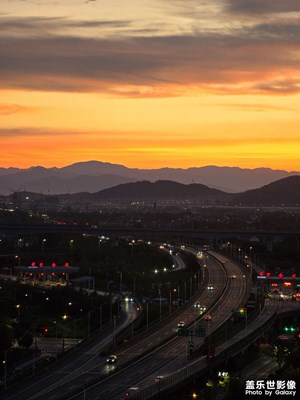 傍晚的絕美風(fēng)光