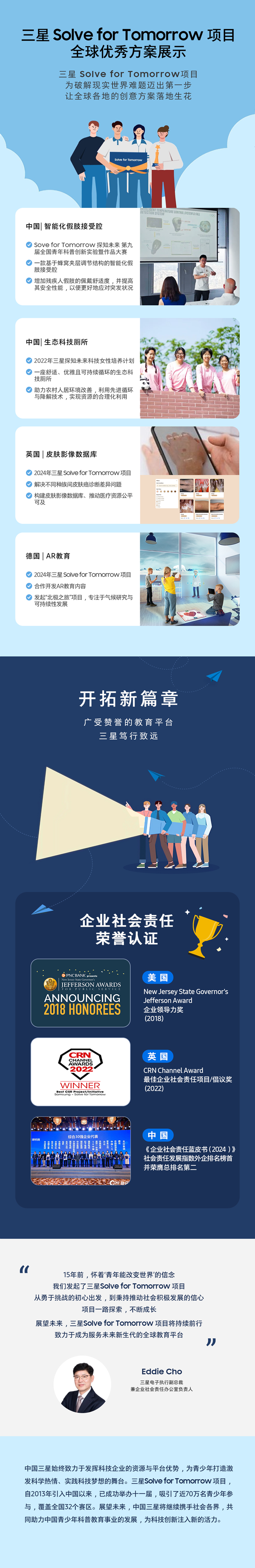 15年，280萬青少年！三星 Solve for Tomorrow 項目發(fā)展回顧