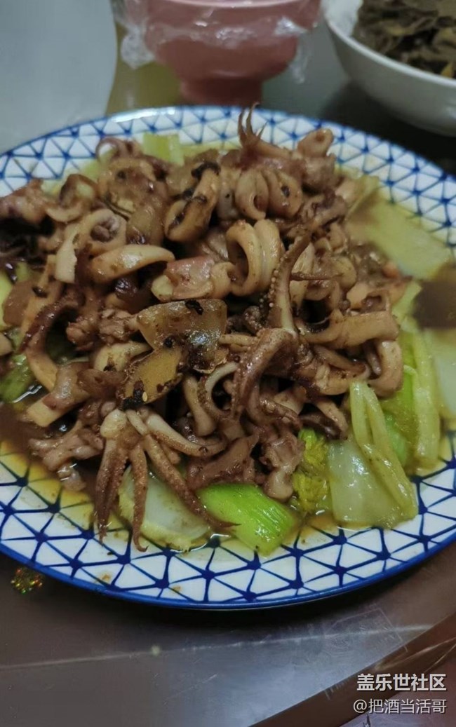 【桂月知味】豆豉魷魚