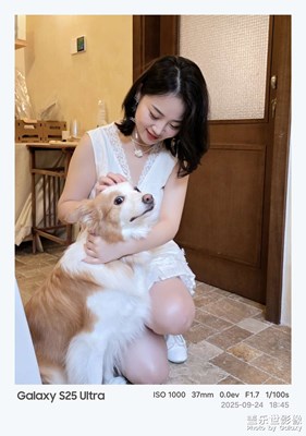 用三星Galaxy S25 Ultra拍攝室內(nèi)人像