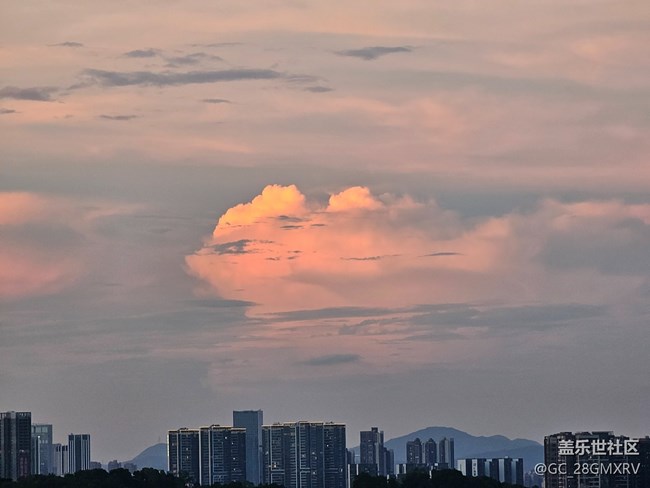 【定格日落光輝】日落火燒云