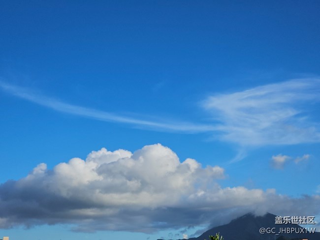 【我與蓋樂世社區(qū)】入秋天空