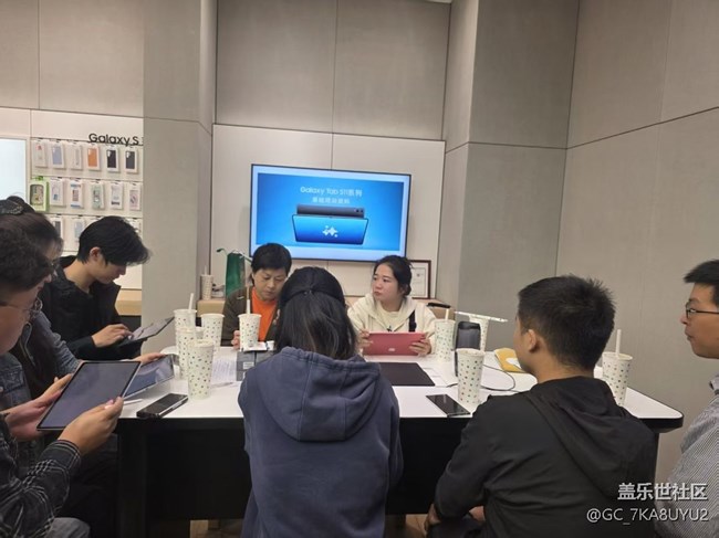 評鑒新品平板成都星部落活動