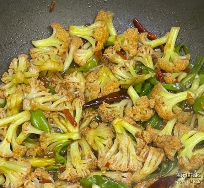 【霜華食記】干鍋花菜