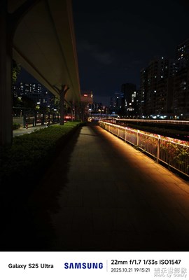 碧道，夜景