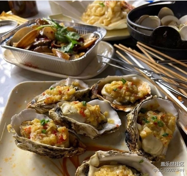 【霜華食記】烤生蠔